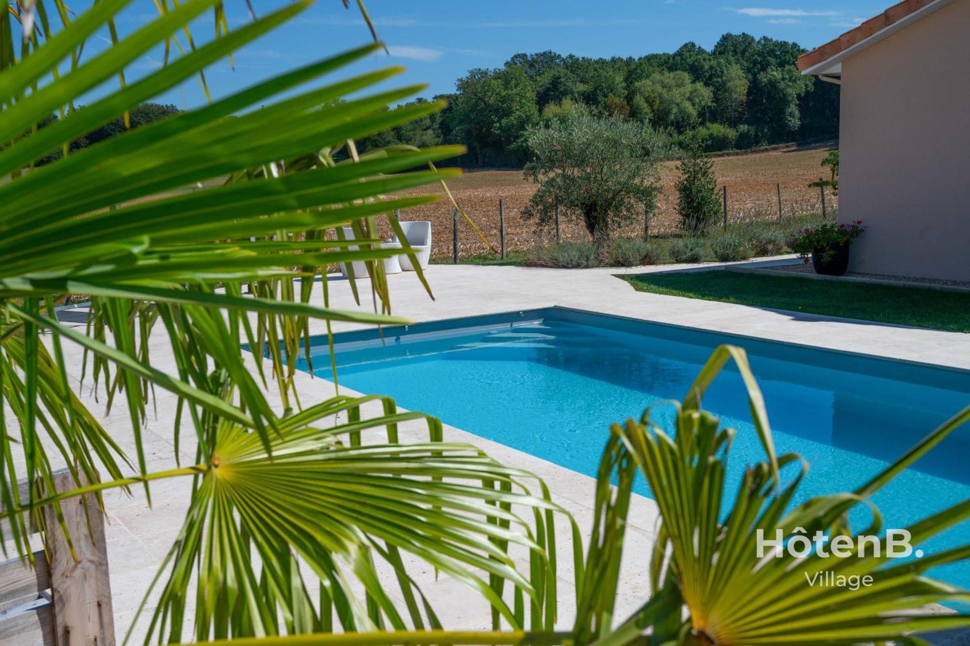 "Les Lievres" House Air-Conditioned Relaxation Oasis With Pool & Jacuzzi Villa Panazol Bagian luar foto